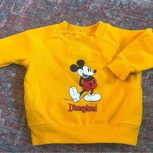 Disney Kids Golden Mickey Mouse Hoodie